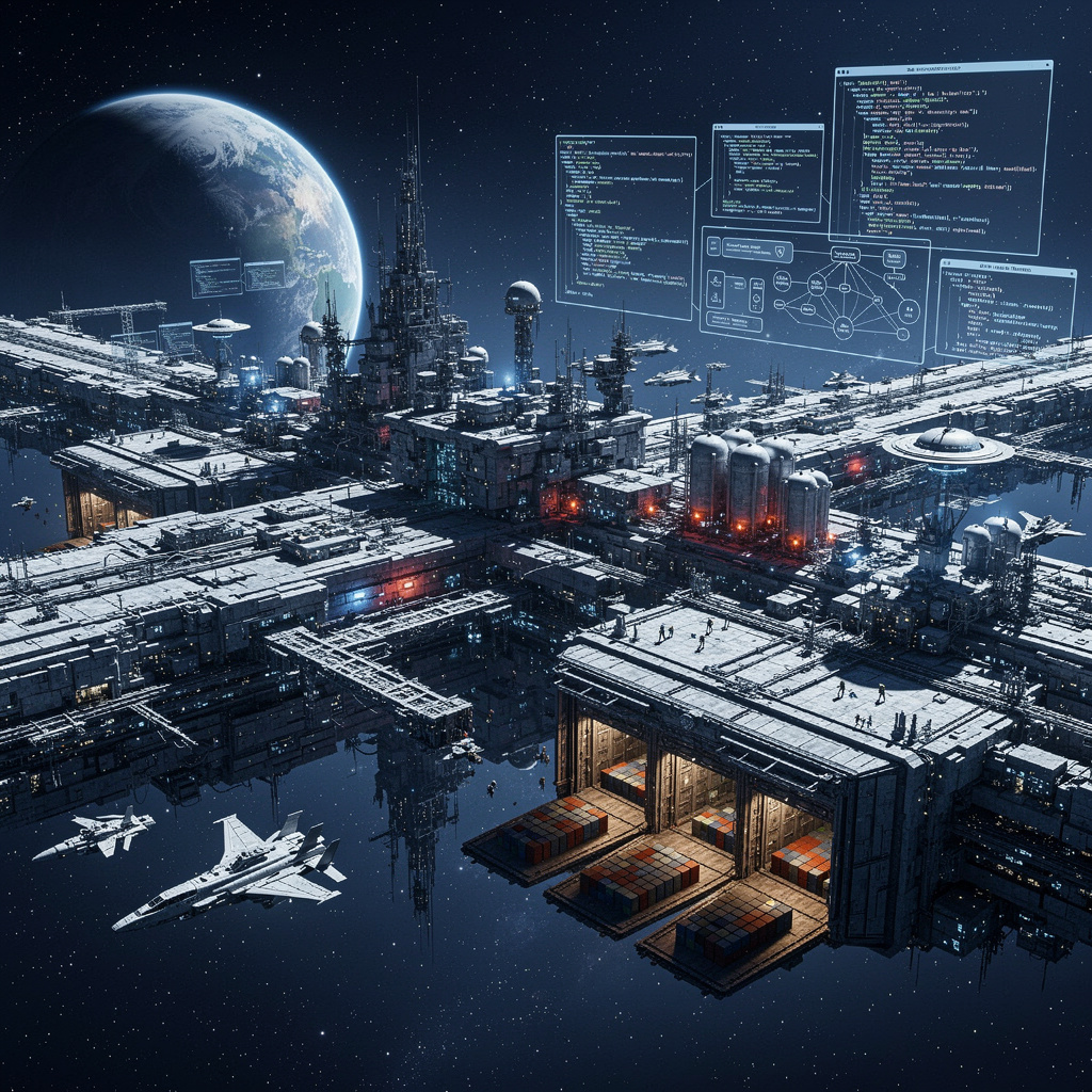 Orbital station as codebase