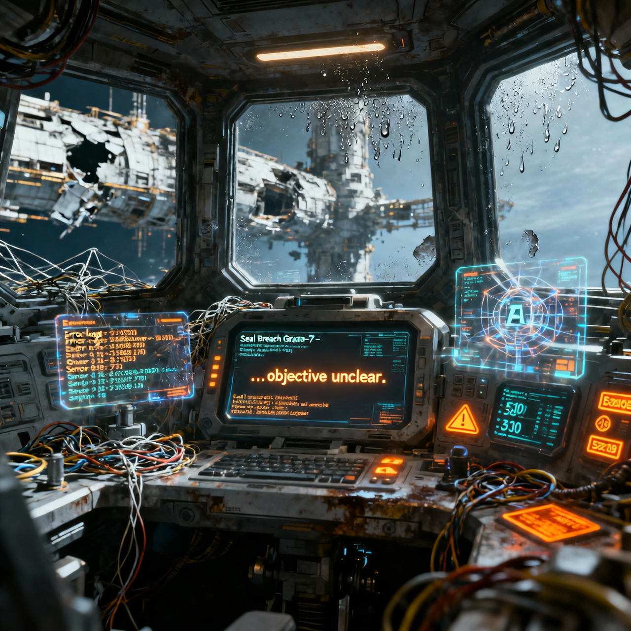 Space station autopilot cockpit